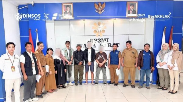 Dinsos Kabupaten Bandung Jemput Klien PMB dari Dinsos dan Arab Saudi