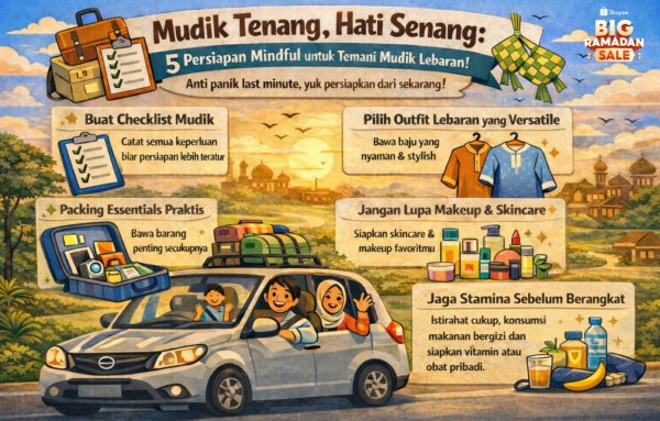 Shopee Hadirkan Big Ramadan Sale 2026, Ini 5 Tips Mudik Nyaman dan Praktis