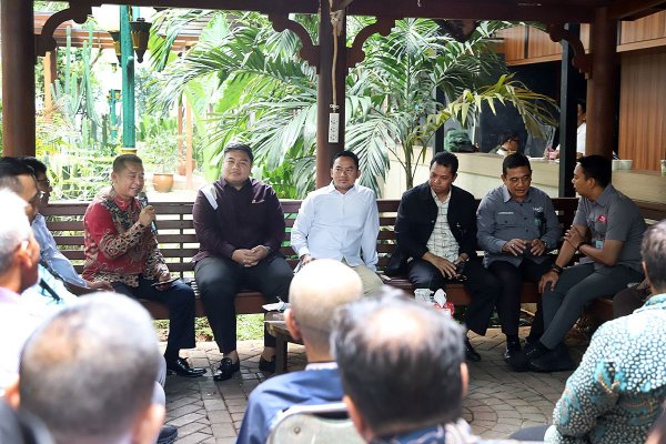 Halal Bihalal DPR dan Wartawan, Gerindra Minta Media Jaga Sinergi dan Kritik Konstruktif