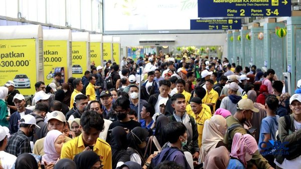 5 Stasiun Tersibuk Mudik Lebaran 2026
