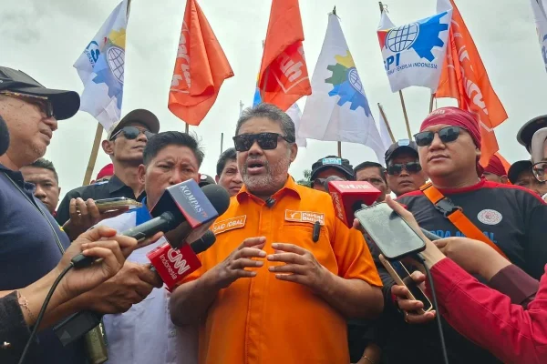 May Day Monas Jadi Ruang Harapan Puluhan Ribu Buruh