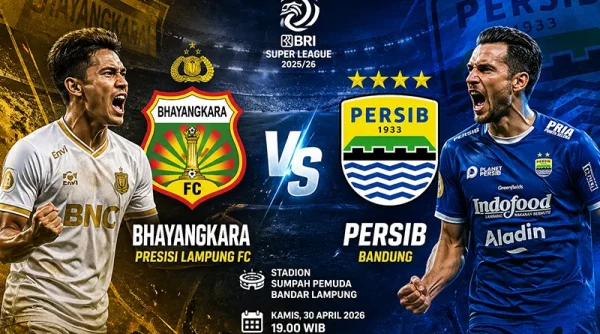 Hingga Menit ke-33 Babak Pertama, Persib Tertinggal 0-2 dari Bhayangkara