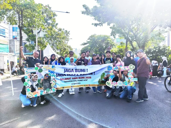 Semangat Warga CFD Semarang Jaga Bumi Bersama
