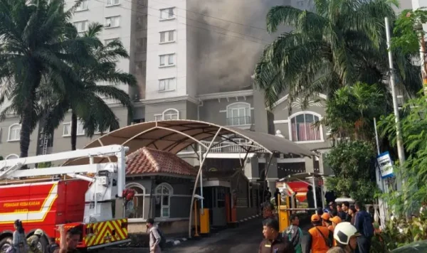 Polisi: Kebakaran Apartemen Mediterania Hanya Panel Listrik, Unit Aman