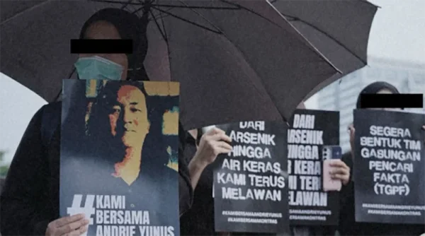 Aksi Kamisan 902 Desak TGPF Usut Kasus Andrie Yunus