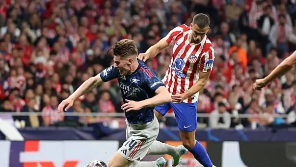 Duel Tegang Atletico dan Arsenal Berakhir Sama Kuat