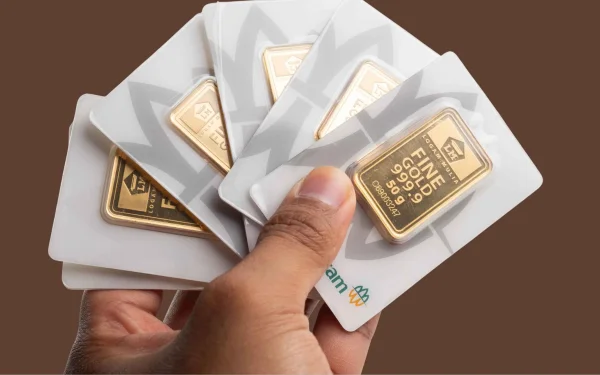 Harga Emas Antam Turun Rp25.000 Hari Ini