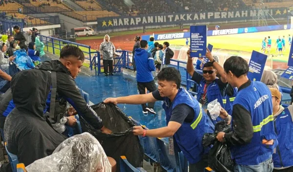 Persib Kelola 3.278 Kg Sampah GBLA, Terapkan Sistem Tanpa TPA