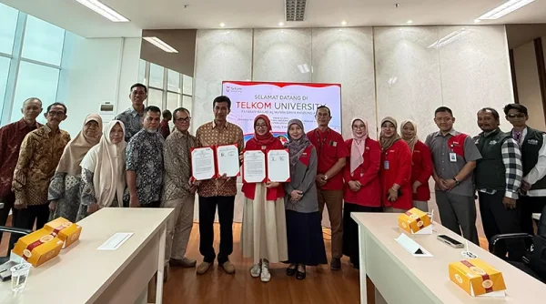 Kolaborasi Pentahelix, Tel-U Gandeng Yayasan Masjid Al-Mu’min