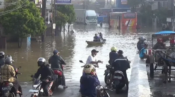Akses Jalan di Baleendah Mulai Pulih, Dayeuhkolot Masih Tergenang