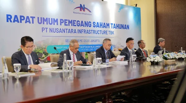 Nusantara Infrastructure Raup Laba Rp103,8 Miliar di 2025
