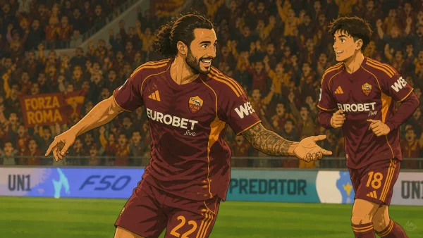 Roma Hancurkan Fiorentina Empat Gol Tanpa Balas
