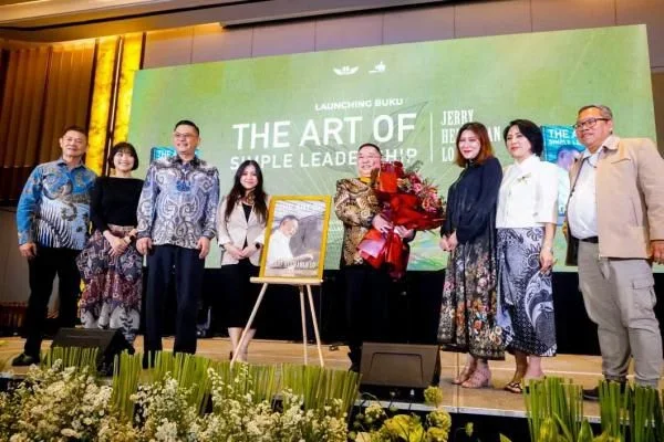 Jerry Hermawan Lo Luncurkan Buku The Art of Simple Leadership