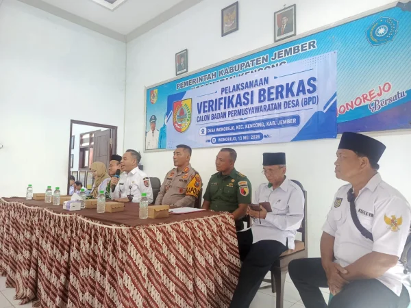 Pemdes Wonorejo Optimistis Seleksi BPD Lahirkan Wakil Masyarakat Berkualitas