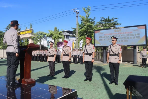 Rotasi Jabatan di Polres Sukabumi, AKBP Samian Tekankan Profesionalisme Personel