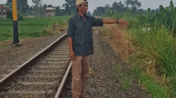 Seorang Pria Tersambar KA Pangrango di Cisaat