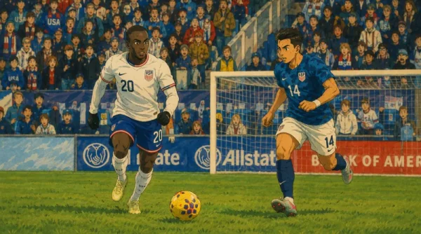 Amerika Serikat Unggul 3-0 atas Paraguay pada Babak Pertama