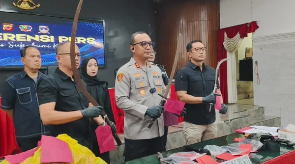 Dua Pelaku Tawuran Bersenjata Tajam di Sukabumi Ditangkap