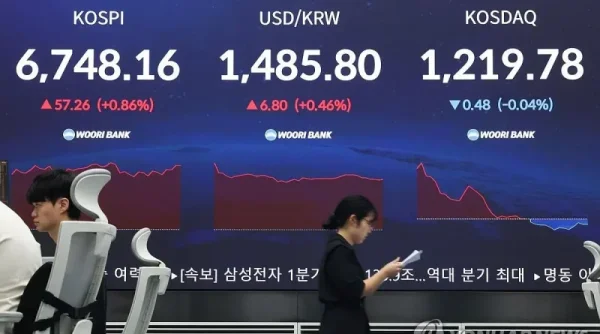 Kospi Anjlok 8,8 Persen, Saham Chip Tertekan