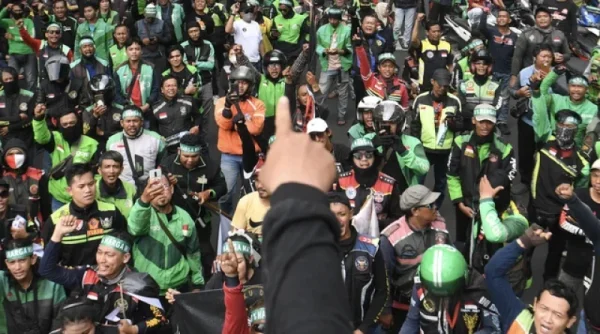Demo Ojol Digelar Siang Ini, Hindari Ruas Jalan Ini