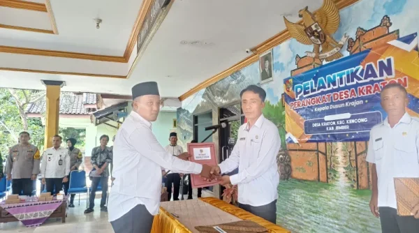 Very Santoso Dilantik Jadi Kadus Krajan, Diminta Responsif Layani Warga