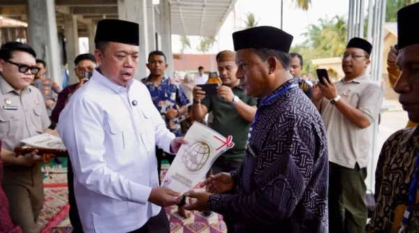Nusron Wahid Percepat Pemulihan Pascabencana di Aceh Tamiang Lewat Sertifikasi Wakaf