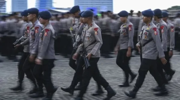 Polisi Siagakan 619 Personel Amankan Demo Jakarta Pusat Hari Ini
