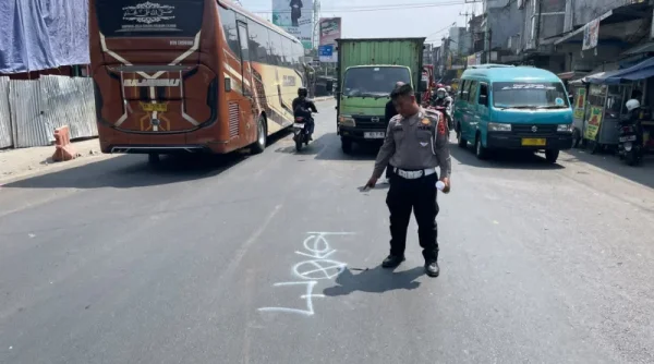 Tabrakan dengan Colt Bogoran, Pengendara Motor Tewas di Sukabumi