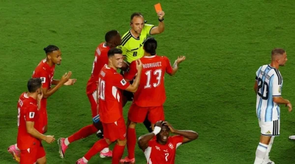 Kartu Merah Embolo Warnai Laga Argentina Kontra Swiss