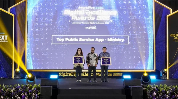 Aplikasi Sentuh Tanahku, ATR/BPN Raih Penghargaan Digital Excellence Awards 2026