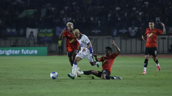 Babak Pertama Persib Vs DPMM FC Berakhir Imbang Tanpa Gol