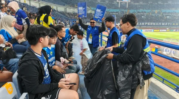 Persib Kelola 65,4 Ton Sampah Lewat Program Zero Waste