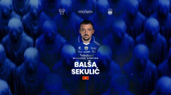 Persib Resmi Rekrut Striker Montenegro Balsa Sekulic