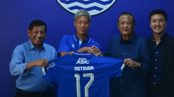 Bandung Dingin, Gakuto Notsuda Resmi Gabung Persib dan Pilih Nomor 17