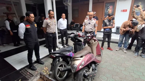 Pasutri di Sukabumi Curi Motor, Beraksi dengan Bawa Anak agar Tak Dicurigai