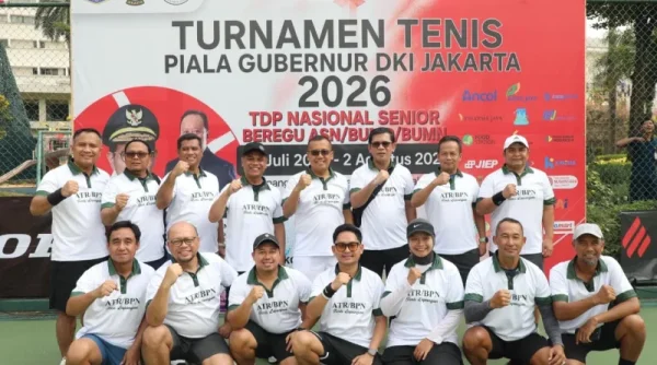 ATR/BPN Perkuat Sinergi Lewat Turnamen Tenis Piala Gubernur DKI Jakarta 2026