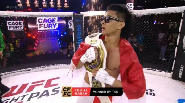 Bilal Hasan Jadi Petarung Indonesia Kedua Dikontrak UFC